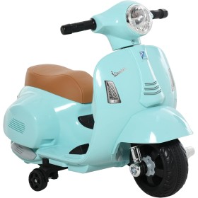 HOMCOM Electric Scooter for Children 18-36 Months 6V Battery Motorcycle with Headlight Horn and 4 Wheels Children's Motorcycle