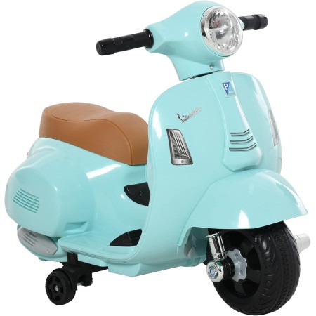 HOMCOM Electric Scooter for Children 18-36 Months 6V Battery Motorcycle with Headlight Horn and 4 Wheels Children's Motorcycle