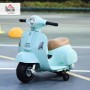 HOMCOM Electric Scooter for Children 18-36 Months 6V Battery Motorcycle with Headlight Horn and 4 Wheels Children's Motorcycle