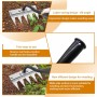 Rastrillo de jardín, Rastrillo de Acero al Carbono, Herramienta Multiusos de jardín para
