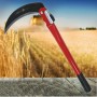 A2ZWORLD - Hoz plegable de 39 cm para jardinería multiusos, para deshierba, guadaña de seguridad portátil para excursionismo de