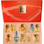Charrier Parfums Top 10 Les Parfums de France - Caja lujosa de cartón que contiene 10 botellas en miniatura con Eau De Parfum,