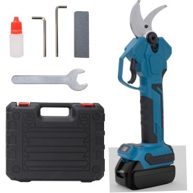 Tijeras de podar eléctricas inalámbricas, 65 mm, para Makita, motor sin escobillas de 18 V, tijeras de podar eléctricas a