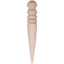 Dibber de la planta - Dibber de mano de madera | Herramienta de siembra de Dibbler, herramientas de jardín de 14.5x2.5 cm, fácil
