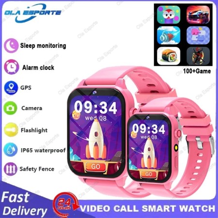 2025 reloj inteligente para niños, juegos con pantalla táctil HD, relo