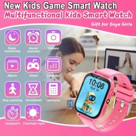 2025 reloj inteligente para niños, juegos con pantalla táctil HD, relo