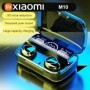 Xiaomi M10 auriculares Bluetooth con micrófono 9D estéreo HIFI caja de