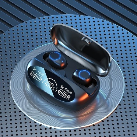 HKEN Bluetooth 5,2 auriculares TWS auriculares inalámbricos con micróf