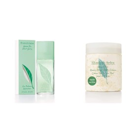 Elizabeth Arden Green Tea Eau de Parfum, Perfume Mujer, Fragancia Floral Cítrica, 50 ml & Green Tea Honey Drops Crema Hidratante