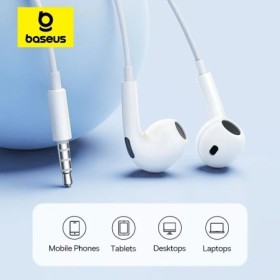 Baseus HZ19 auriculares con cable 3,5mm semiauriculares para Xiaomi Sa