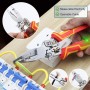 Alicates Pelacables 9 en 1 Con Función de Medición de Corriente, Pelacables Con Función de Medición de Electricidad, Pelacables