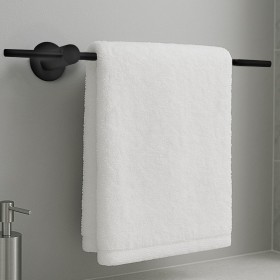 HOMMEY- Toalleros de Baño sin Taladro -Toallero de Diseño - Accesorios de Baño- Toallero Adhesivo Regulable -Toallero Acero