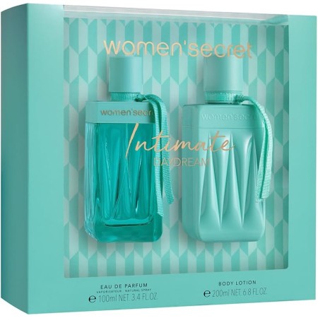 Women'secret Intimate Estuche Regalo Perfumes de Mujer Pack de 2 Piezas Eau de Parfum 100ml con Vaporizador y Body Lotion 200ml