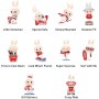 POP MART The Monsters Lazy Yoga Series Action Figures Popular Figure Collectible and Adorable Toy Artistic Creative Gift 1PC