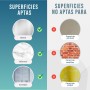 HOMMEY- Toalleros de Baño sin Taladro -Toallero de Diseño - Accesorios de Baño- Toallero Adhesivo Regulable -Toallero Acero