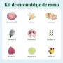 ROBOTIME Puzzle 3D Flores Maquetas para Construir Adultos Flores Rompecabezas Maqueta para Montar Construcciones con Caja,