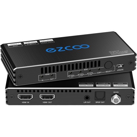 HDMI Audio Extractor 4K 60Hz PS5 1080P 120Hz HDCP2.2 CEC D-olby vision HDR desembebido SPDIF Optical 5.1CH stereo Audio Breakout