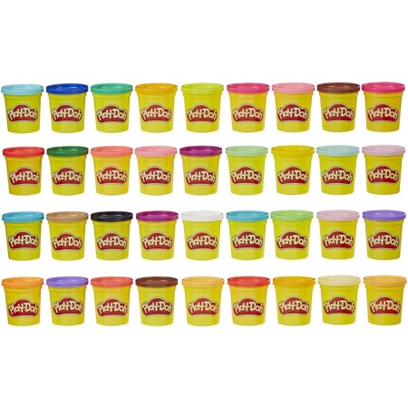 Play-Doh Party Bag – 15 Mini Clay Jars 28g Each for Holiday Gifts - Christmas Crafts for Boys and Girls Ages 2 and Up
