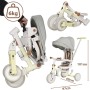 Olmitos - 5 in 1 Baby Evolutionary Tricycle - Bicycle Children from 1 Year to 5 Years - From Tricycle to Bike with or without