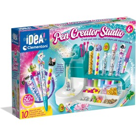 Clementoni - 18779 - Idea - Pen Workshop - A Perfect Set to Make Your Own Pens, Creative Game, Craft Set, Toy 6 Years