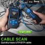 Probador LAN Comprobador de redes con medidor de potencia optico CAT5 CAT6 Comprobador de cables RJ11 RJ45 comprobador ethernet