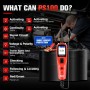 Autel PowerScan PS100 Kit Sonda Circuito, Herramienta Diagnóstico Sistema Eléctrico 12V 24V,Lectura Resistencia Corriente CA/CC,