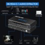 HDMI Audio Extractor 4K 60Hz PS5 1080P 120Hz HDCP2.2 CEC D-olby vision HDR desembebido SPDIF Optical 5.1CH stereo Audio Breakout
