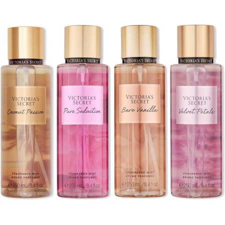 Vittoria Seecret - Agua perfumada para el cuerpo, varias fragancias, 250 ml (1 unidad, ataúd vainilla)