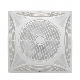Ceiling Fan 60 x 60 68 W 6000 K AC Motor + Remote Control for Detachable Ceiling Recessed with LED Light 3 Speeds 1172 LM