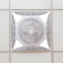Ceiling Fan 60 x 60 68 W 6000 K AC Motor + Remote Control for Detachable Ceiling Recessed with LED Light 3 Speeds 1172 LM