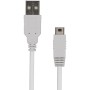 WICAREYO Cable cargador para Wii U Gamepad, cable de alimentación USB de 1,2 m para Wii U Gamepad
