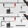 Oewnvmd Detector de Circuito Abierto Corto de Cable Automotriz, Probador de Cable de AlimentacióN, Herramienta de DiagnóStico de