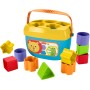 Fisher-Price FFC84 FFC84 Children's Toy for Baby + 6 Months, Ten Color Blocks to Sort, Stack and Fit, Fine Motor Skills,