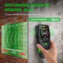 Medidor de Humedad no Destructivo para Pared, Madera y Material de Construcción, con Pantalla LCD y Batería