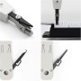 Mokaskaidj Crimpadora Rj45, Crimpadora de Impacto, Herramienta de Impacto LSA Red Herramienta, con Mini Pelacables para la