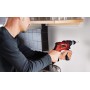 Einhell Taladro de impacto TC-ID 550 E (550 W, electrónica de control de velocidad, preselección de velocidad, rotación en el