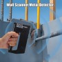 Wpp123 Detector de alambre P ower, detector de alambre para pared, buscador de espárragos, detector de metales con pantalla LCD