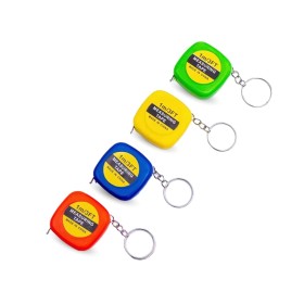 PARENCE.- Set de 4 Mini Cintas Métricas 1m, 3FT Couturier, Tailor/Medidor Pequeño para Petanca (1 metro) Tamaño de Bolsillo
