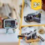LEGO Creator 3 en 1 Cámara Retro de Juguete Convertible en Videocámara y Televisor, Decoración para Dormitorio y Accesorio de