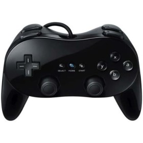 Mando Clasico Pro Wii Negro Comp.