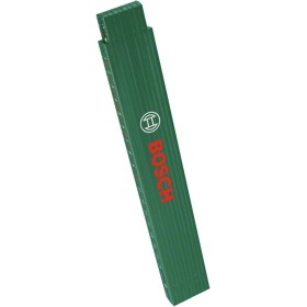 Bosch regla plegable de 2 m (regla plegable para una medición exacta en el bricolaje robusta y de alta calidad nailon reforzado
