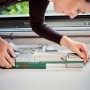Bosch regla plegable de 2 m (regla plegable para una medición exacta en el bricolaje robusta y de alta calidad nailon reforzado
