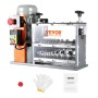 VEVOR Máquina Pelacables Automática de Hierro Fundido 750 W Pelacables Eléctrico Motorizado de 1,5-32 mm Pelacables de 30 m/min