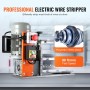 VEVOR Máquina Pelacables Automática de Hierro Fundido 750 W Pelacables Eléctrico Motorizado de 1,5-32 mm Pelacables de 30 m/min