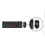 IPSDI Combo Zinc Pack de Teclado Gaming USB y Ratón Multicolor Retroil