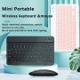 Teclado y ratón Bluetooth para iPad, Mac, Android, teléfono, tableta, 