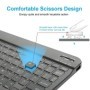 Teclado y ratón Bluetooth para iPad, Mac, Android, teléfono, tableta, 