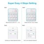 Teclado y ratón Bluetooth para iPad, Mac, Android, teléfono, tableta, 