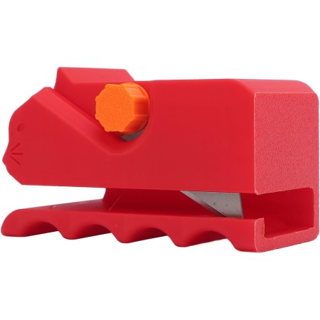 Rascador de Cartón, Cortador de Cartón Portátil con Forma de Gatito Impreso en 3D, Herramienta de Tiras de Cartón para