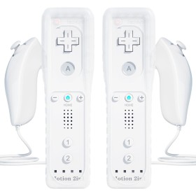 Mando y Nunchuck para Wii, mando a distancia inalámbrico para Wii y Wii U